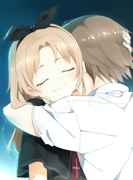 yokoyama yasuko and yokoyama kiyoshi (tsui no sora) drawn by moesashi