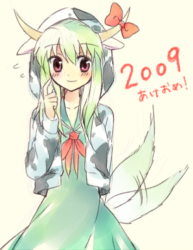 kamishirasawa keine and ex-keine (touhou) drawn by kuguri_oimo
