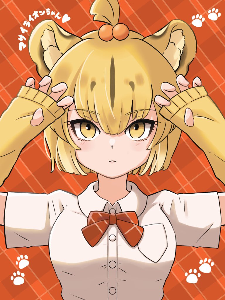 masai lion (kemono friends and 1 more) drawn by azusa_aoi_koke