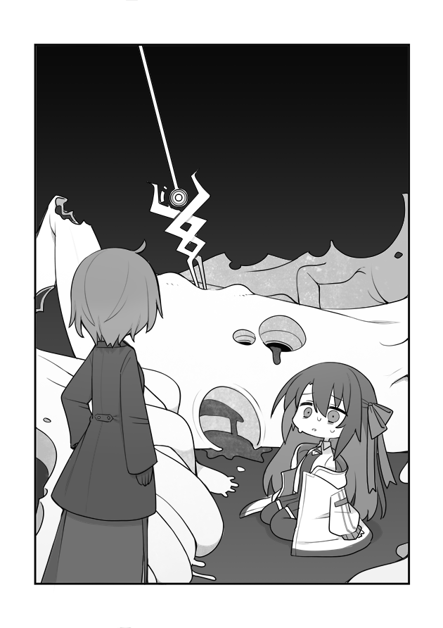 roku-chan and alma (original) drawn by kisaragi_kaya