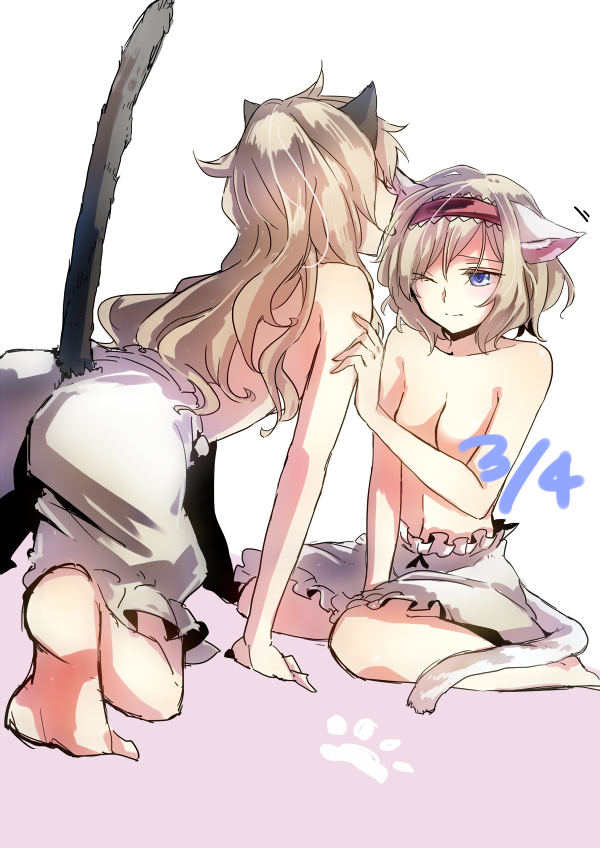 kirisame marisa and alice margatroid (touhou) drawn by mitsunara