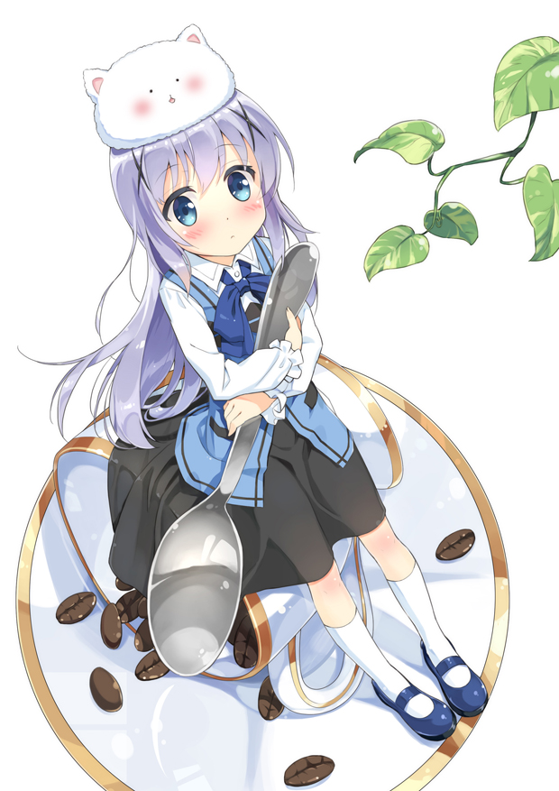 kafuu chino and tippy (gochuumon wa usagi desu ka?) drawn by knightzzz
