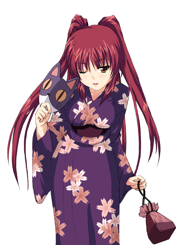 kousaka tamaki (to heart and 1 more) drawn by date_(senpen)