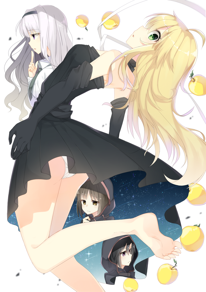 hoshii miki, kikuchi makoto, shijou takane, and hagiwara yukiho (idolmaster) drawn by 7zu7