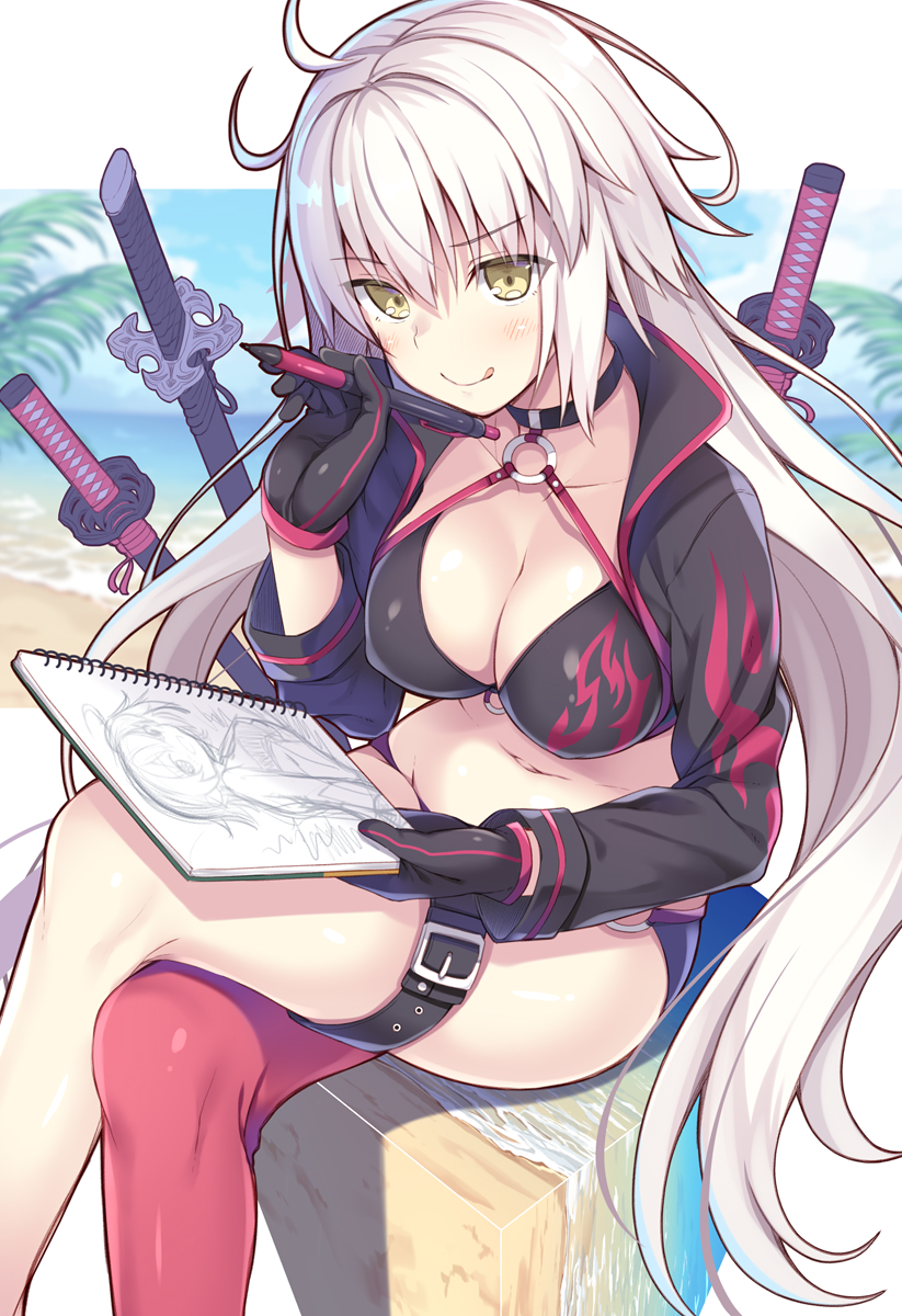 jeanne d'arc alter (fate and 1 more) drawn by nozomi_tsubame