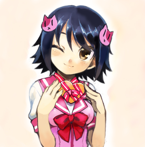 kosugi neneko (gal gun) drawn by shigehiro_(hiroi_heya)