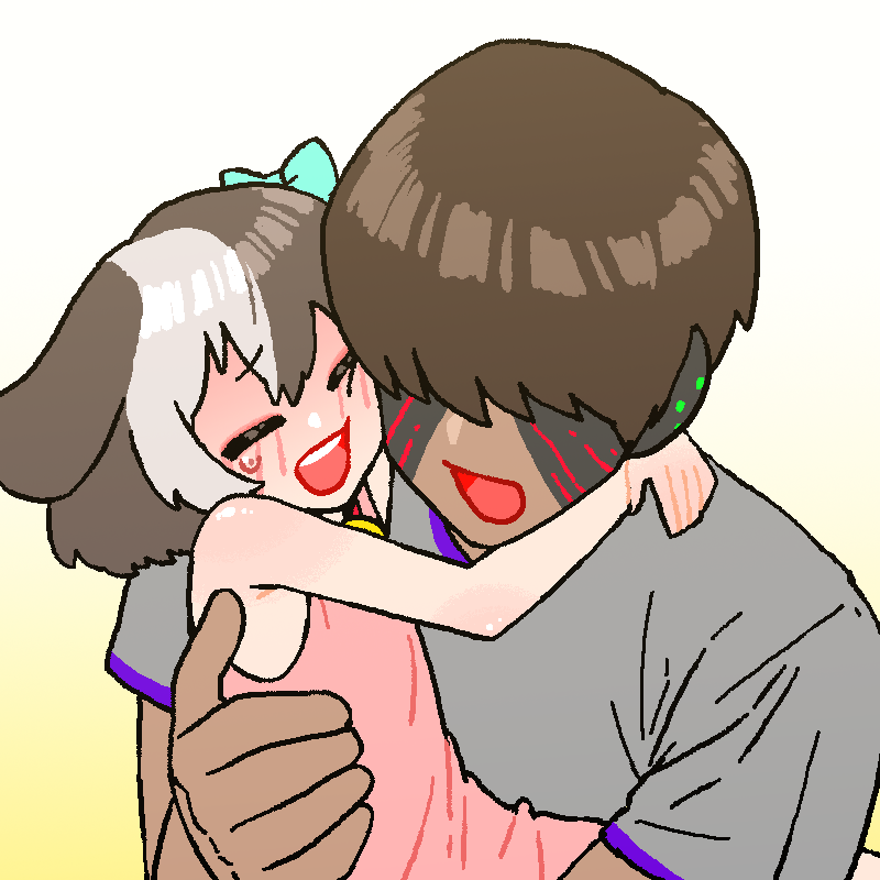 commander and hachiko of castling (last origin) drawn by dc_(makezzal)