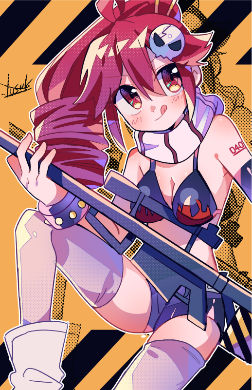 kasane teto and yoko littner (utau and 1 more) drawn by yuusuke-kun
