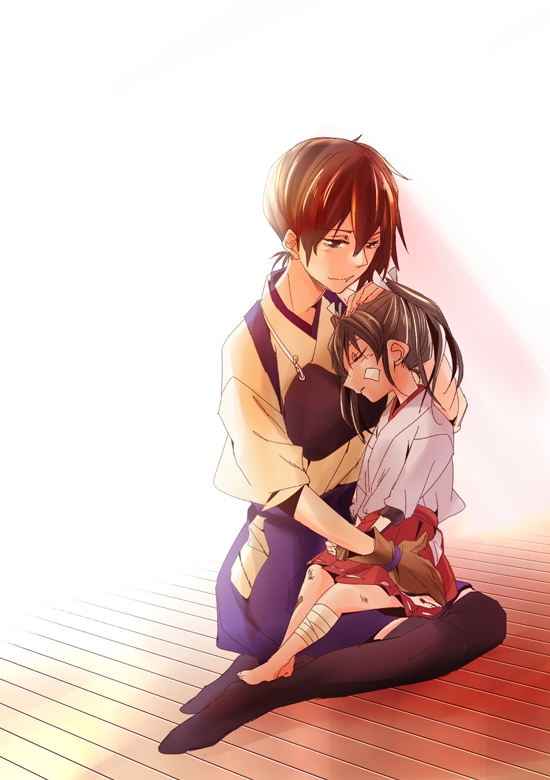 kaga and zuikaku (kantai collection) drawn by sora_(sky_s04)