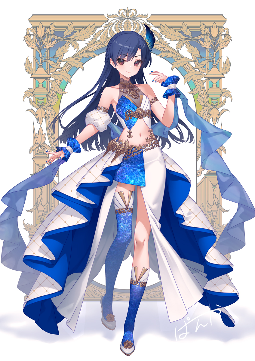 kisaragi chihaya (idolmaster) drawn by kutori_pan'ya