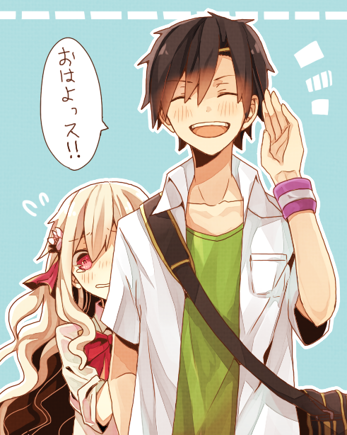 kozakura marry and seto kousuke (kagerou project and 1 more) drawn by junjam