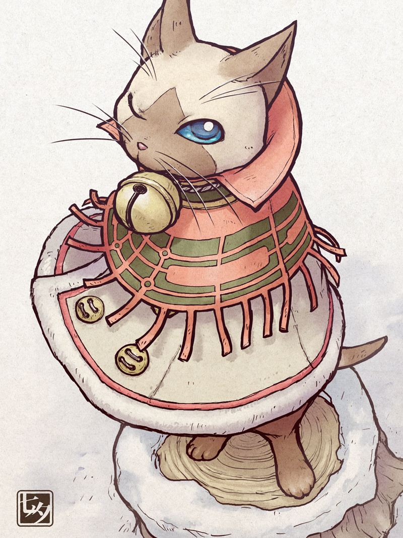 nekoht (monster hunter and 1 more) drawn by tanabanata