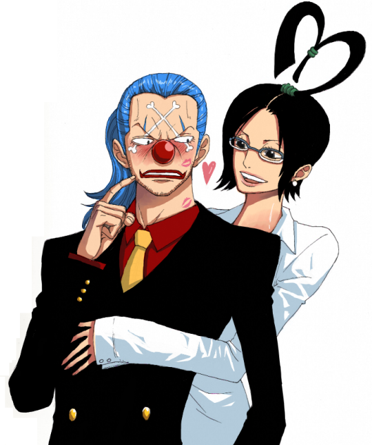 buggy the clown and galdino (one piece) drawn by syui