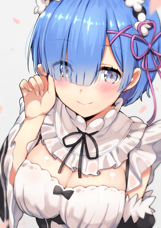 rem (re:zero kara hajimeru isekai seikatsu) drawn by haruken