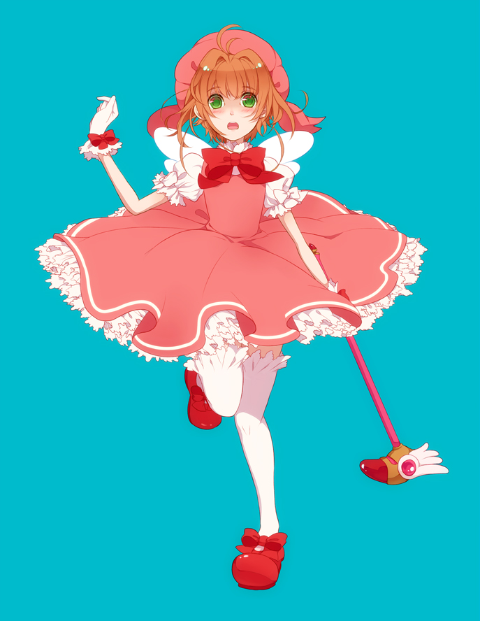 kinomoto sakura (cardcaptor sakura) drawn by aji_nashi_(dress)