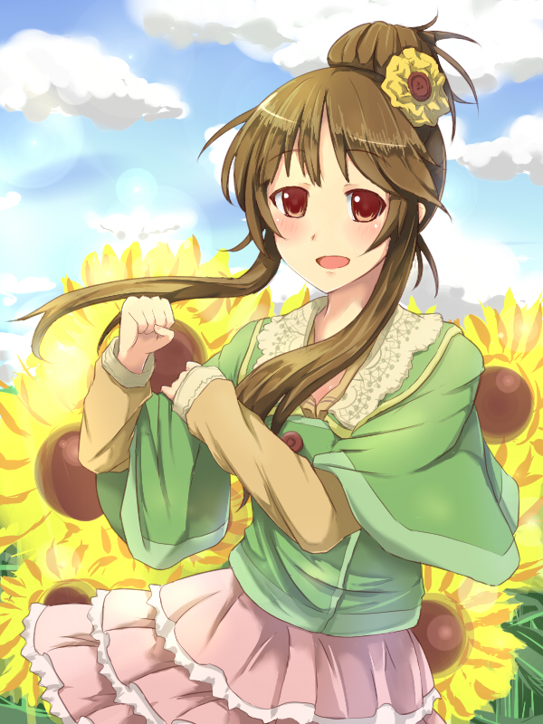 takamori aiko (idolmaster and 1 more) drawn by pochita_(pochitaiko)