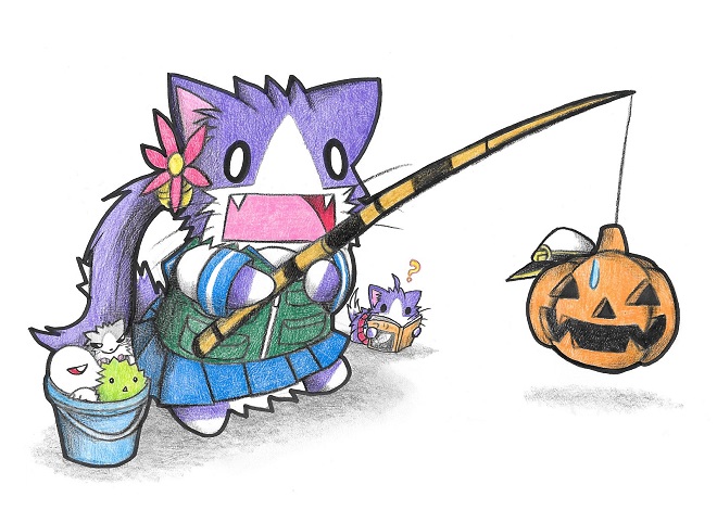 admiral, akebono, non-human admiral, and sakawa (kantai collection) drawn by neko_kyo