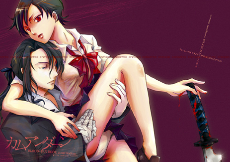 otonashi saya and hagi (blood+) drawn by 10-shion
