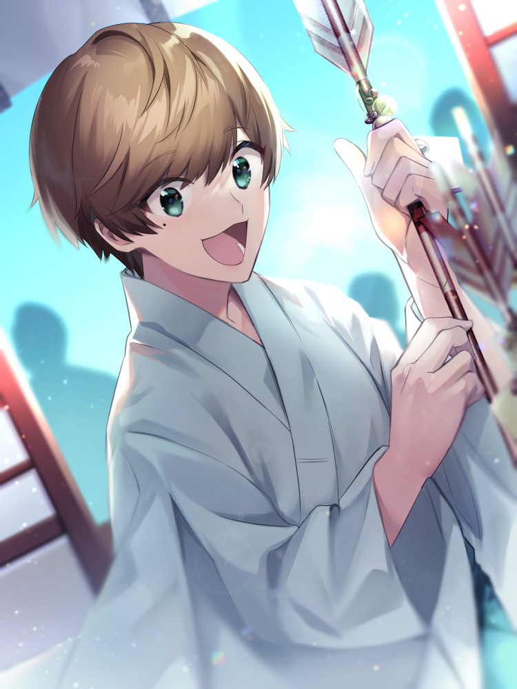 miki nozomu (dankira!!!) drawn by 1623