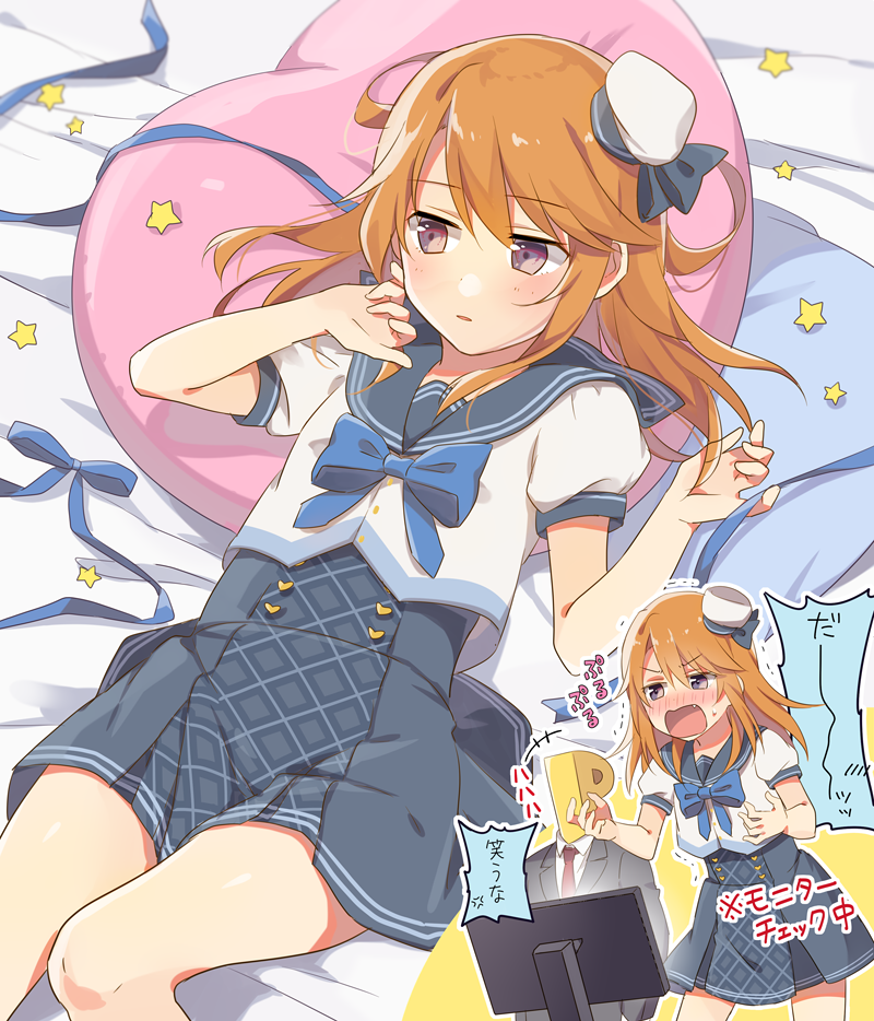 producer, p-head producer, and yuuki haru (idolmaster and 1 more) drawn by riku_(melty_drop)