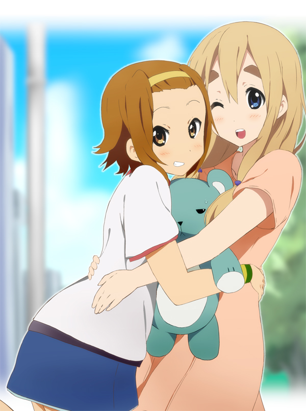 tainaka ritsu and kotobuki tsumugi (k-on!) drawn by kakiuchi_itsuki