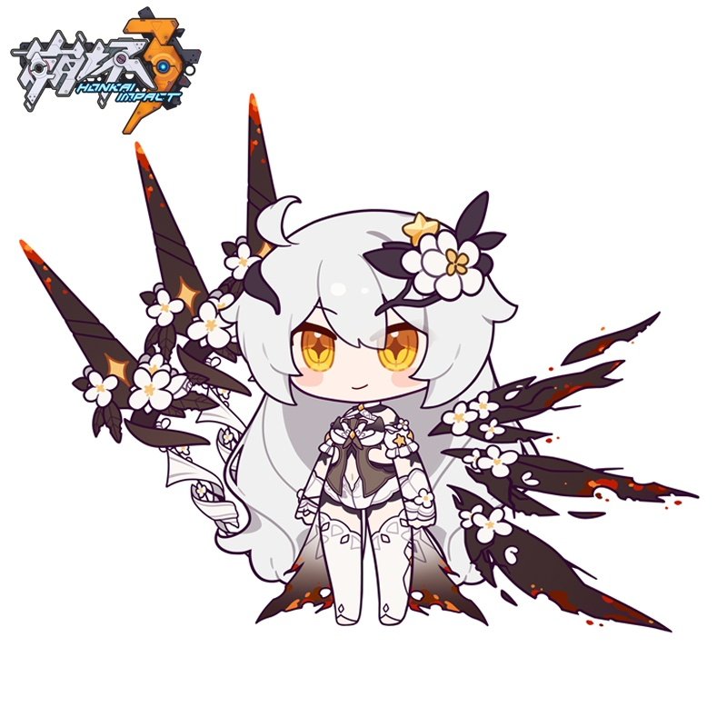 kiana kaslana (honkai and 1 more) drawn by eta