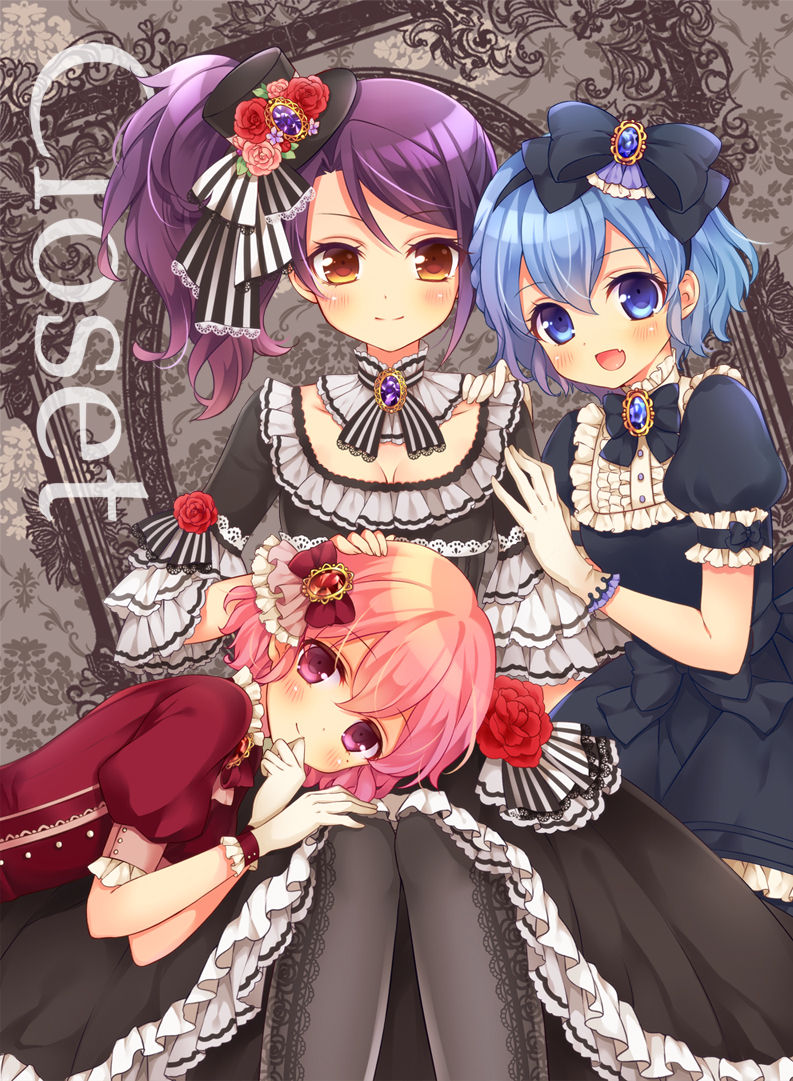 reona west, dorothy west, and toudou shion (pretty series and 1 more) drawn by mitsuba_choco