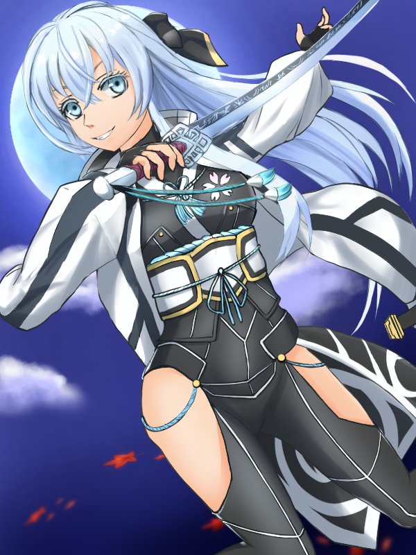 shizuna rem misurugi (eiyuu densetsu and 2 more) drawn by sirakaba324
