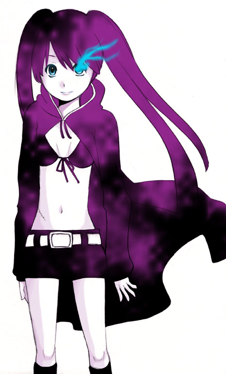 black rock shooter (black rock shooter) drawn by yoiko