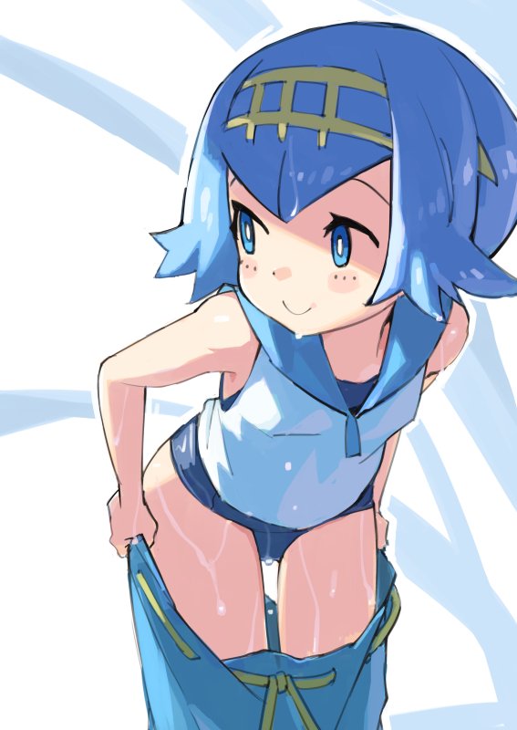 lana (pokemon and 1 more) drawn by henry_bird_9