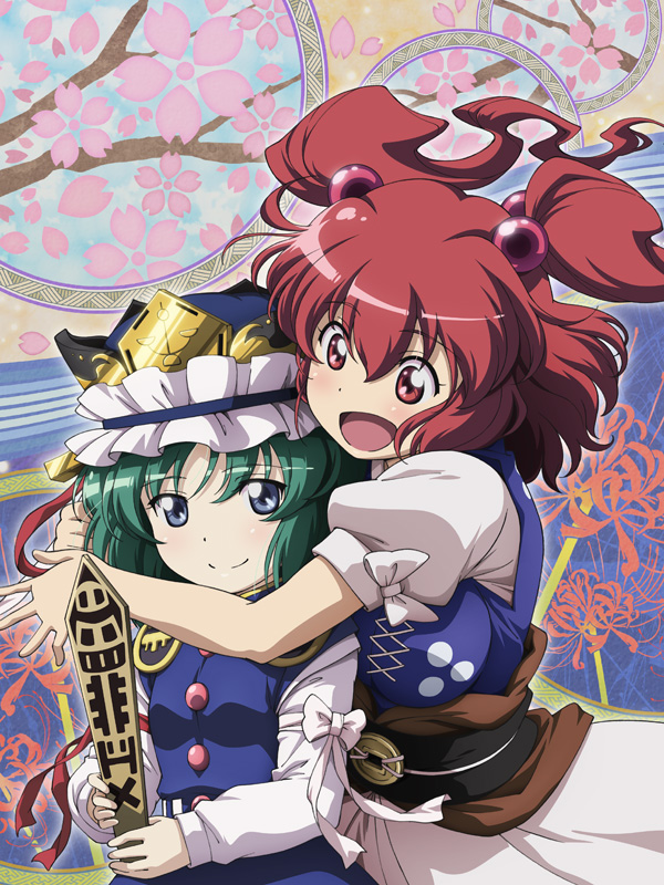 shiki eiki and onozuka komachi (touhou) drawn by lunamoon