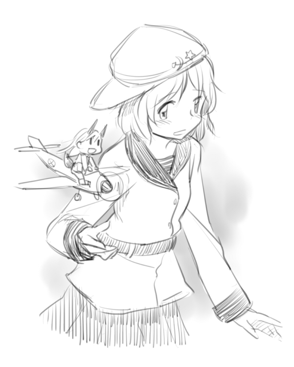 hibiki, verniy, fairy, sanya v. litvyak, and eila ilmatar juutilainen (kantai collection and 2 more) drawn by mukiki