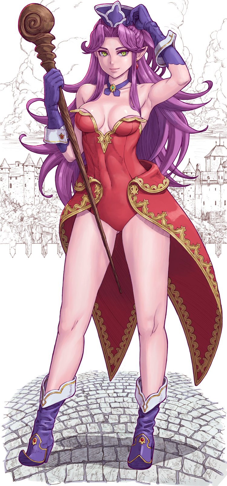 angela (seiken densetsu and 1 more) drawn by raikou_(yorimitsu)