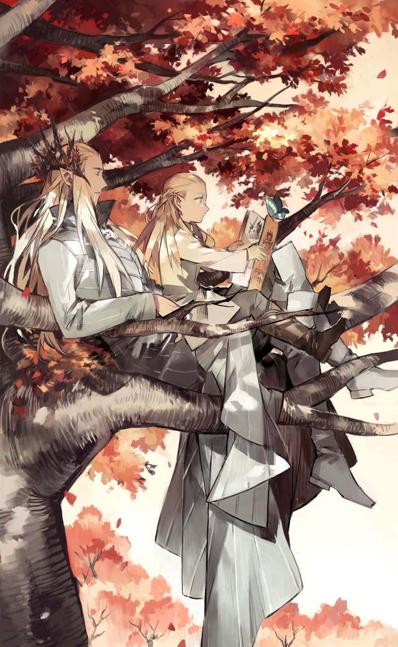 legolas and thranduil (tolkien's legendarium and 1 more) drawn by starshadowmagician
