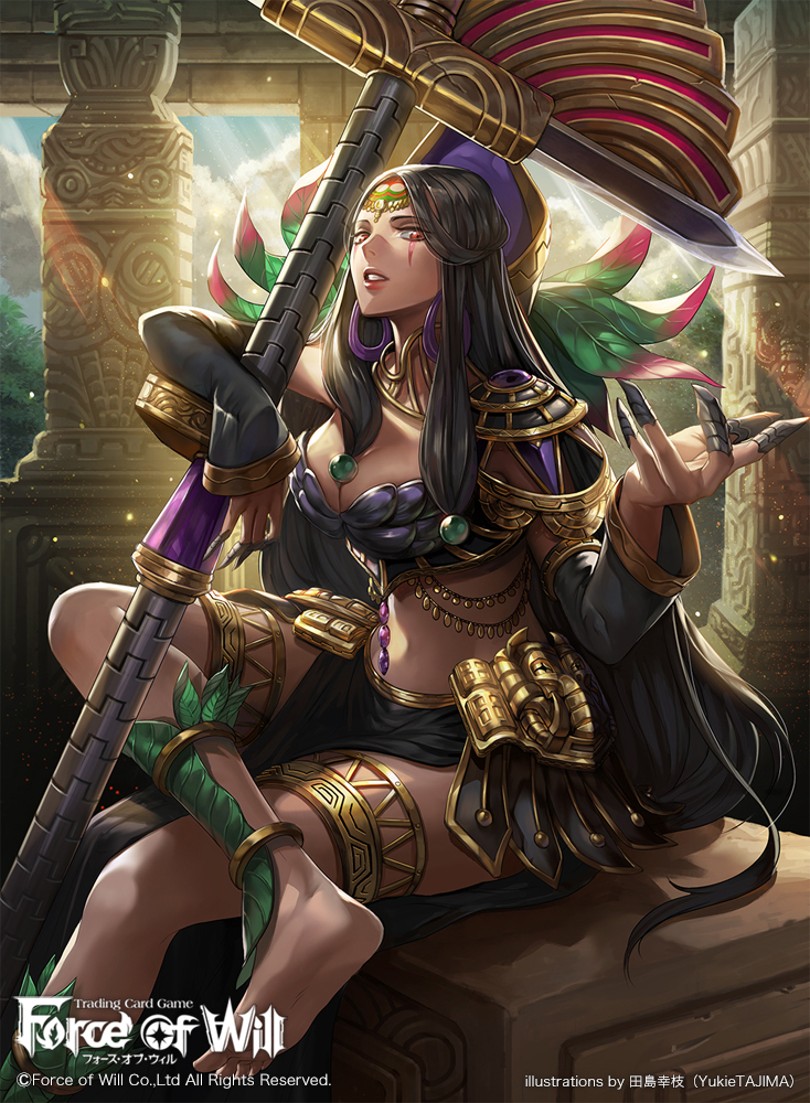 viola (force of will) drawn by tajima_yukie
