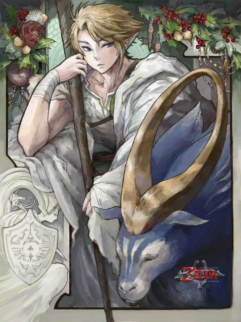 link and ordon goat (the legend of zelda and 1 more) drawn by 16167mono