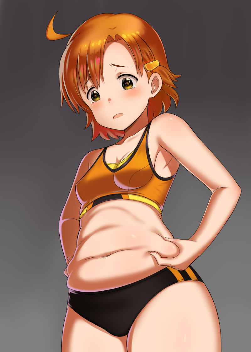 yabuki kana (idolmaster and 1 more) drawn by kkroe
