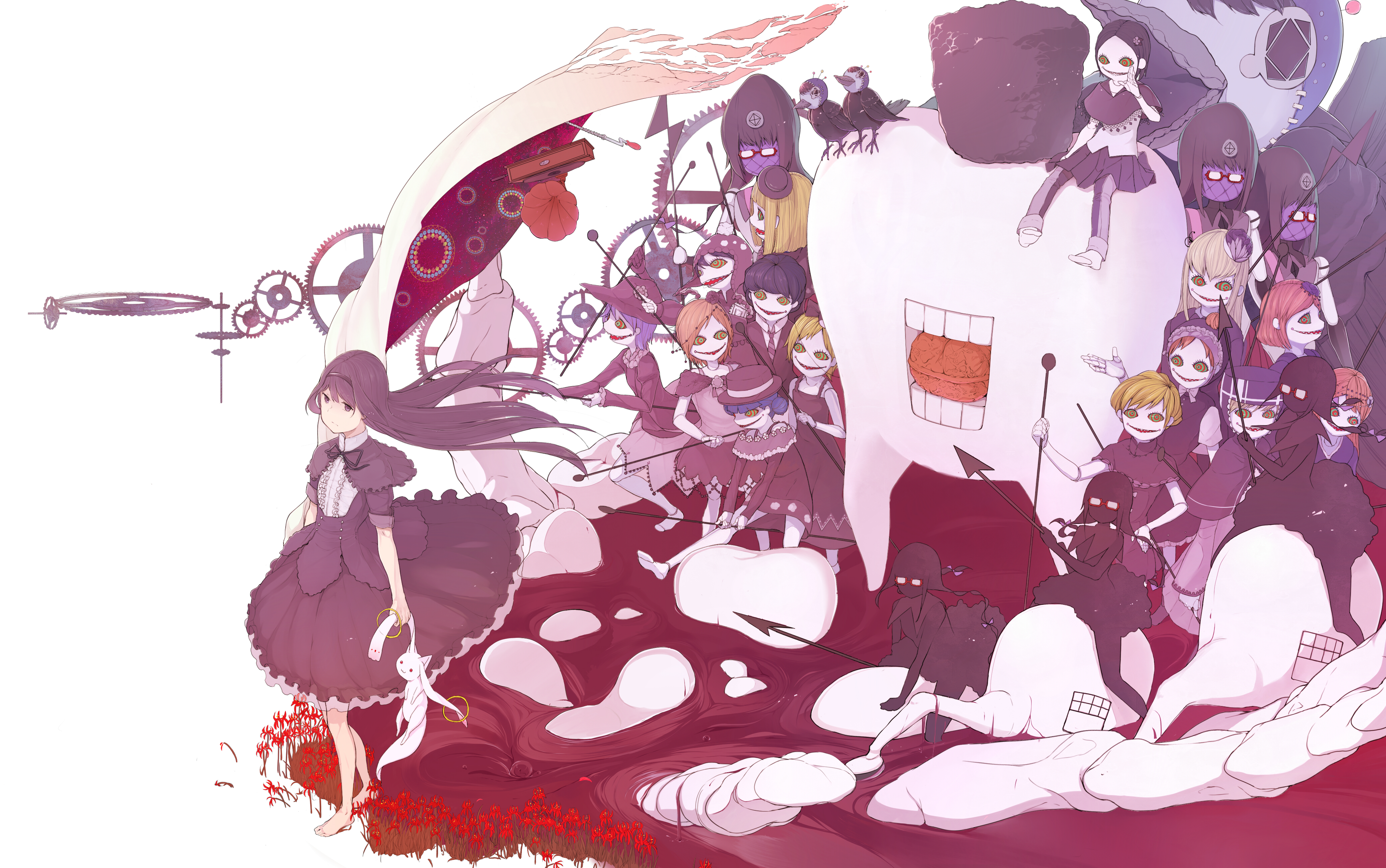 madoka magica clara dolls