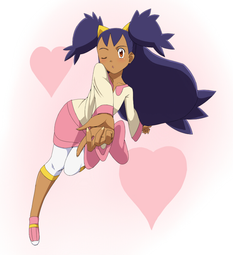 iris (pokemon and 1 more) drawn by yoshida_keiji