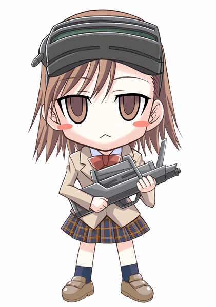 misaka imouto (toaru majutsu no index) drawn by shinbo_tamaran