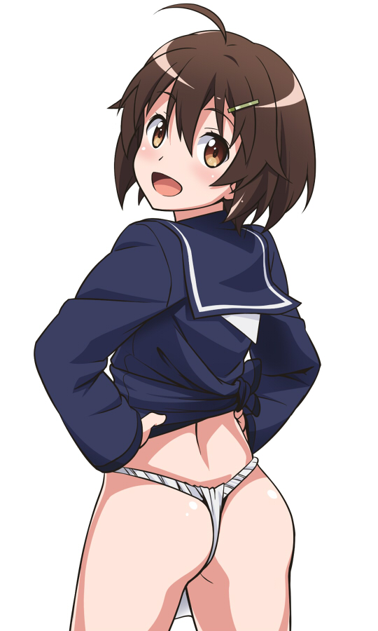 karibuchi hikari (world witches series and 1 more) drawn by youkan