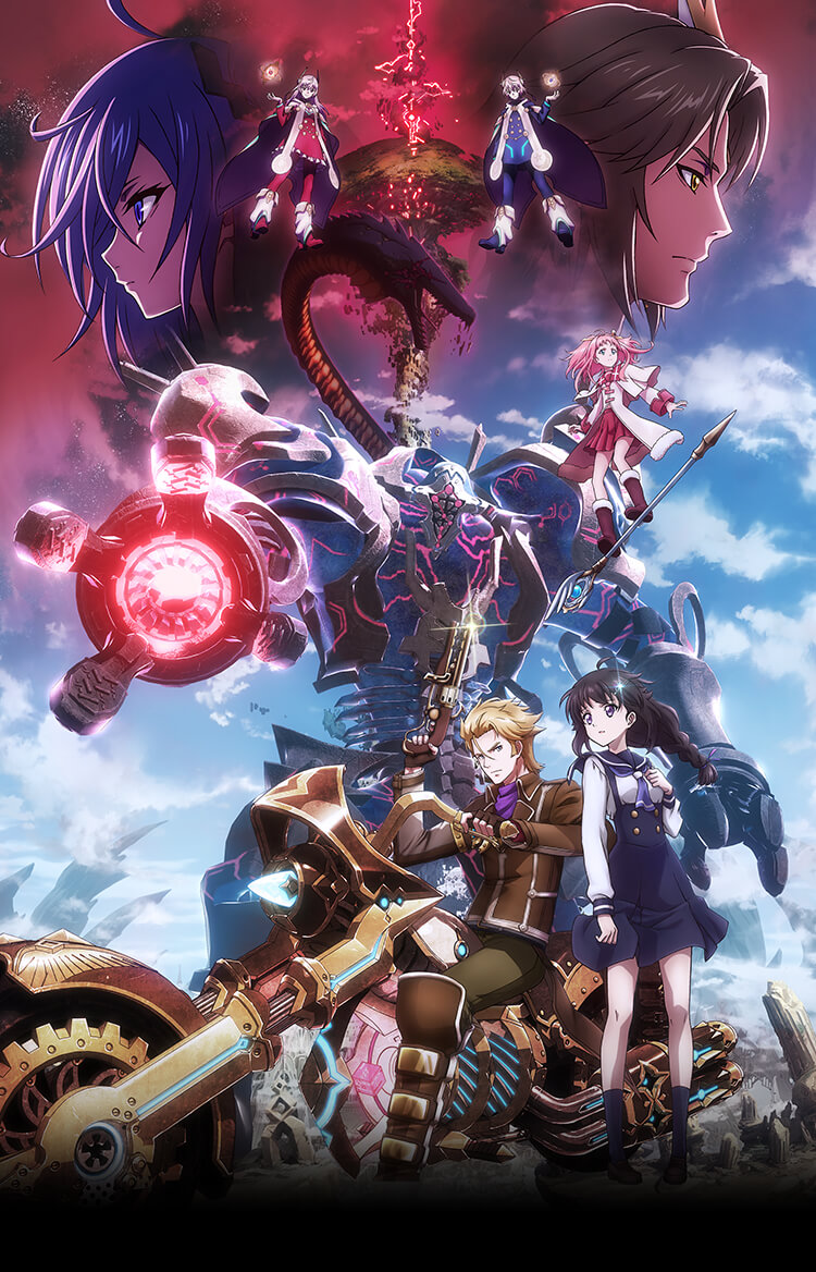 lisbeth finn lustburg, zain, edgar, mira, setsuna, and 3 more (ta ga tame no alchemist)