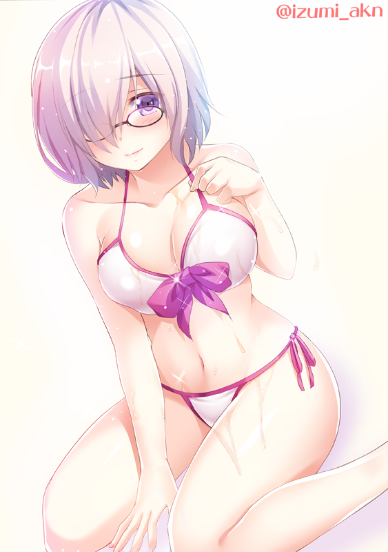 mash kyrielight (fate and 1 more) drawn by izumi_akane