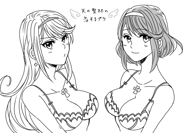 pyra and mythra (xenoblade chronicles and 1 more) drawn by hanamori00
