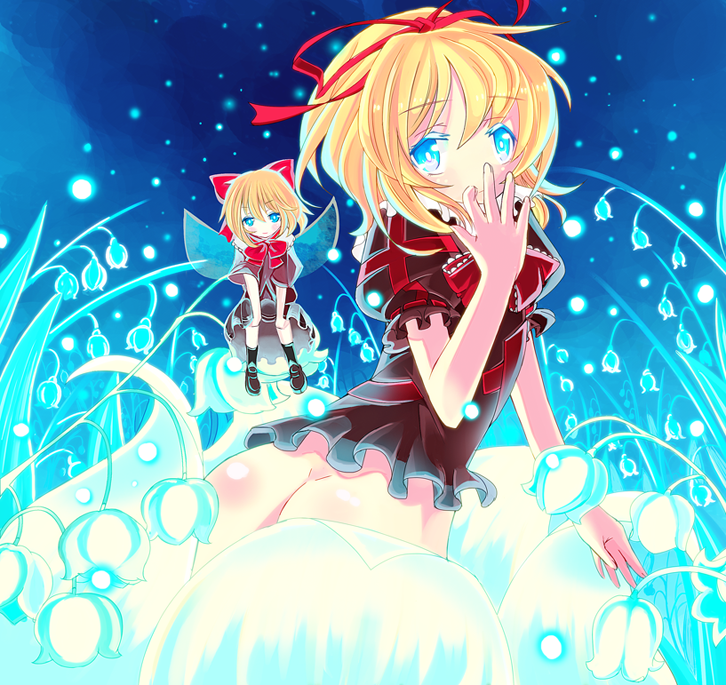 medicine melancholy and su-san (touhou) drawn by aonaga_heri
