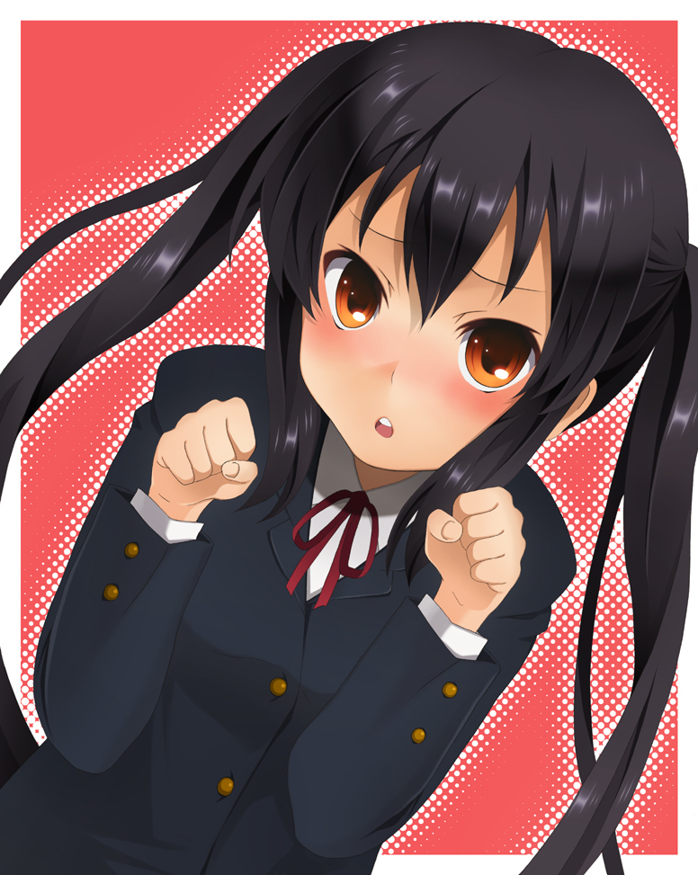nakano azusa (k-on!) drawn by laco_soregashi