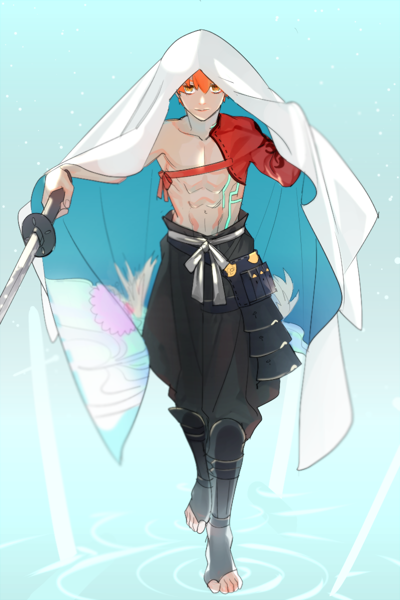emiya shirou and senji muramasa (fate and 1 more) drawn by rui_(o-rui)