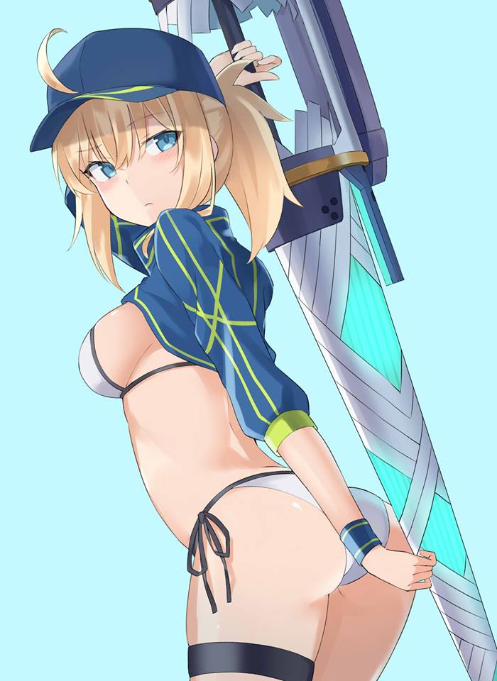 artoria pendragon and mysterious heroine xx (fate and 1 more) drawn by 100percent_park