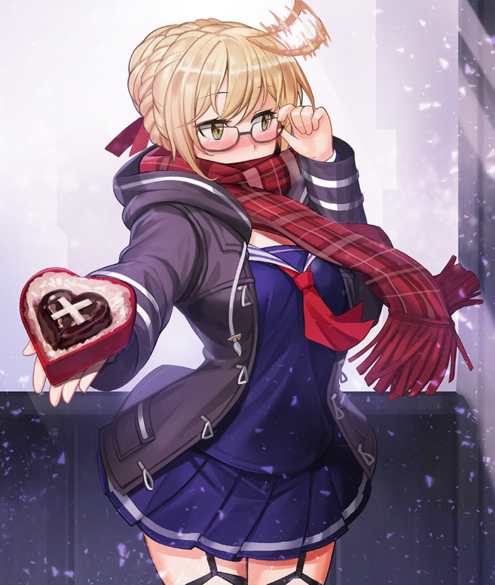 artoria pendragon and mysterious heroine x alter (fate and 1 more) drawn by goomrrat