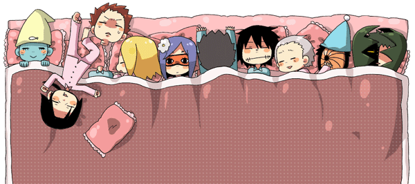 uchiha itachi, uchiha obito, deidara, konan, sasori, and 6 more (naruto and 1 more)
